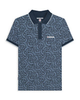 Lambretta Paisley Tonal Polo LB1513