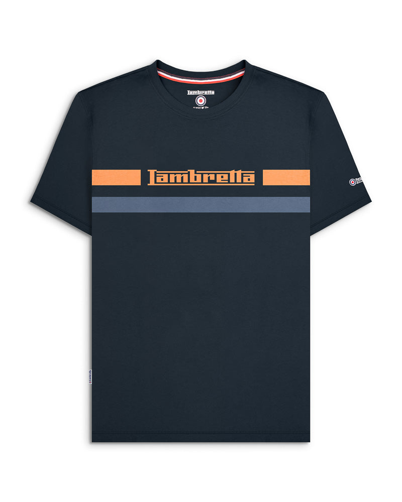 Lambretta Chest Stripe Tee SS5010