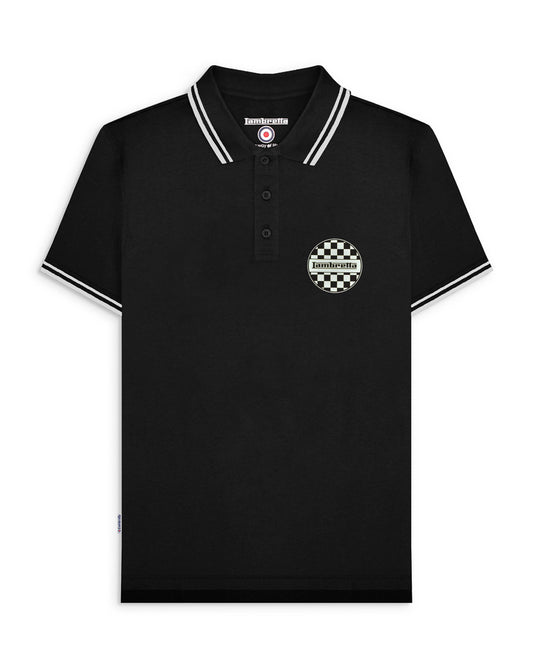 Lambretta Two Tone Badged Polo SS6020