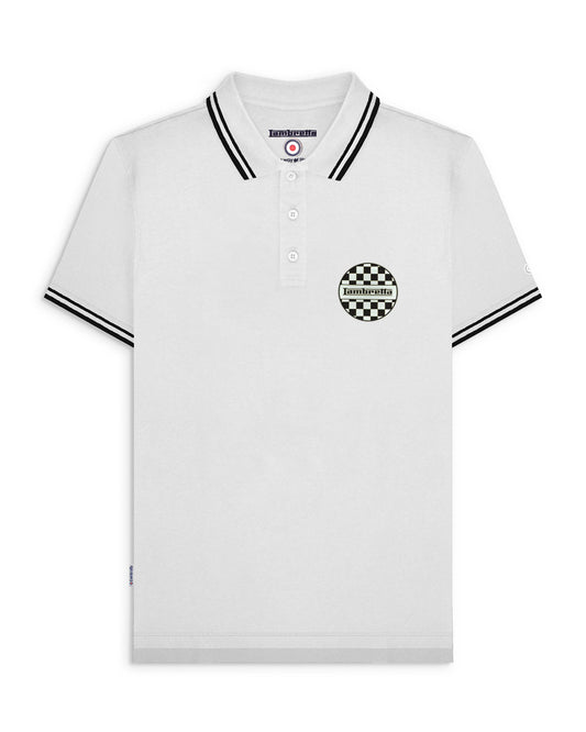 Lambretta Two Tone Badged Polo SS6020