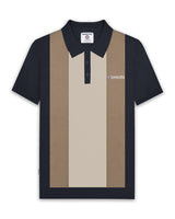 Lambretta Vertical Stripe knit Polo SS6027