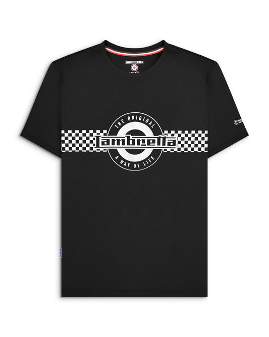 Lambretta Target Check Tee SS7051