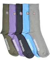 Lambretta 5 Pack Plain Sock SS8152