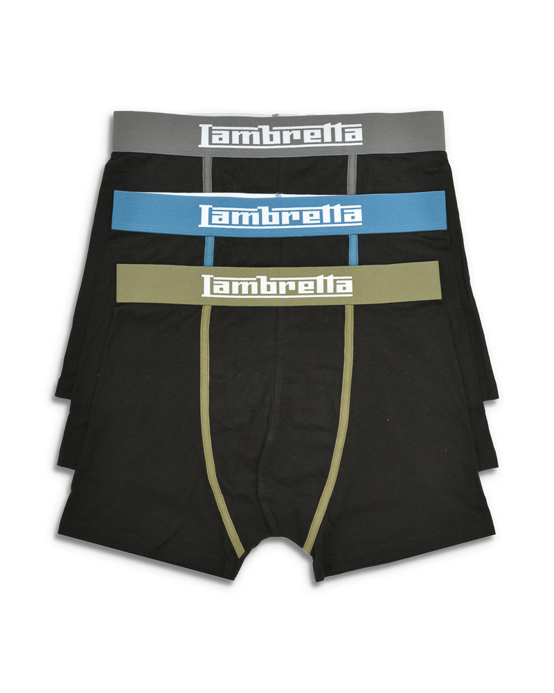 Lambretta 3 Pack Classic Boxer SS8202