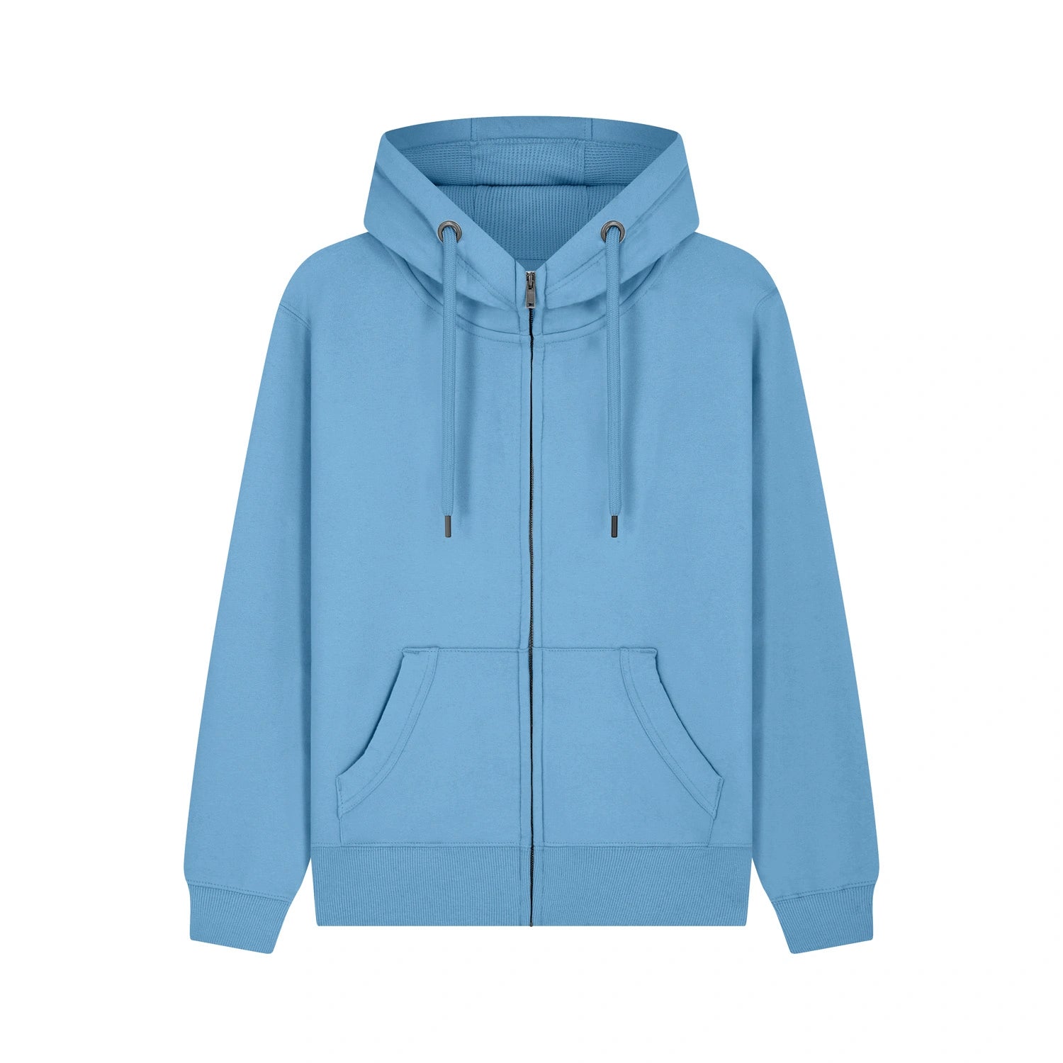 Cotton Ridge - Neptune Ultra Premium Zip Hoodie - Sky Blue