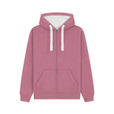 Cotton Ridge - Comet Ultra Premium Zip Hoodie - Soft Mulberry