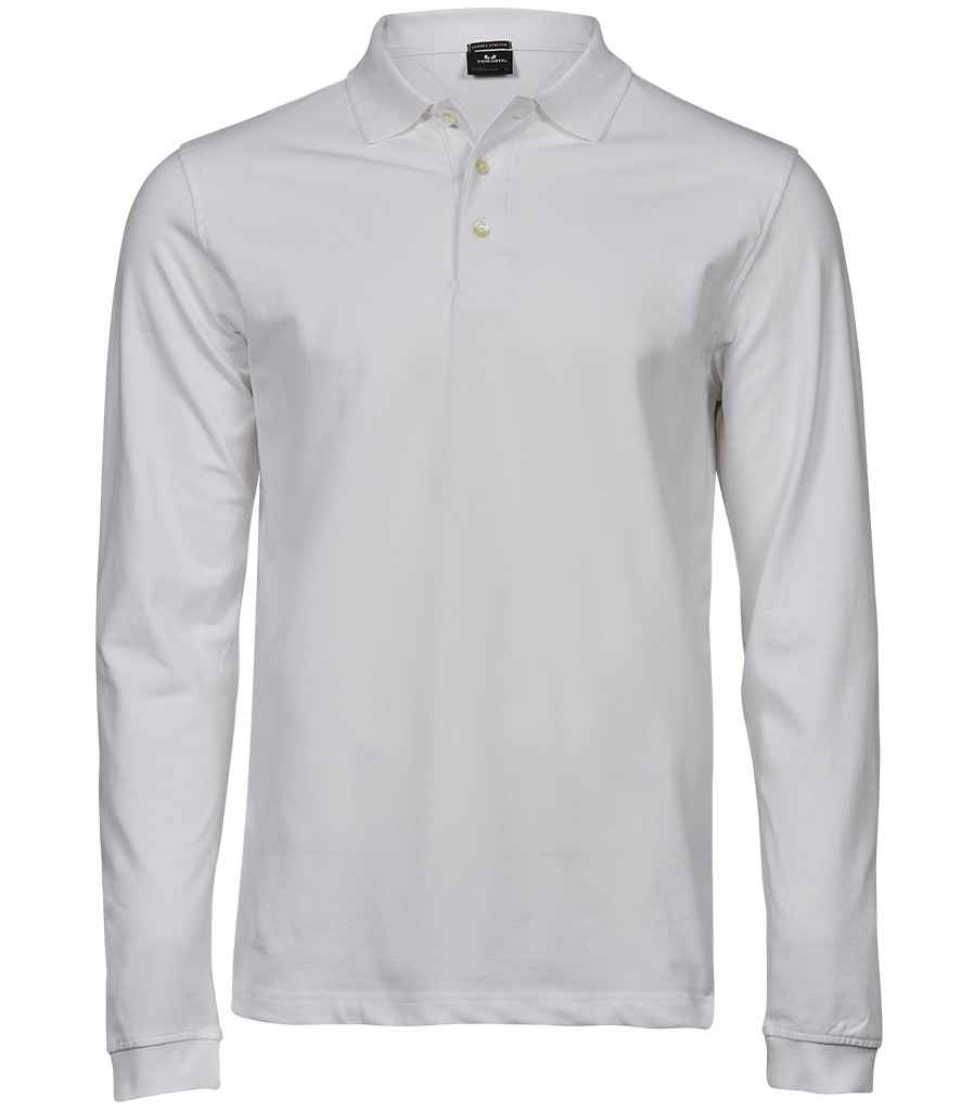 Tee Jays Luxury Stretch Long Sleeve Polo Shirt T1406