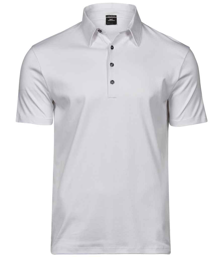 Tee Jays Pima Cotton Interlock Polo Shirt T1440