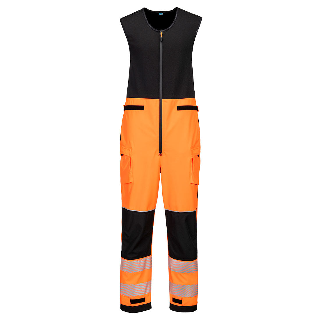 Portwest PW3 Hi-Vis Rain Salopettes (3L) T150