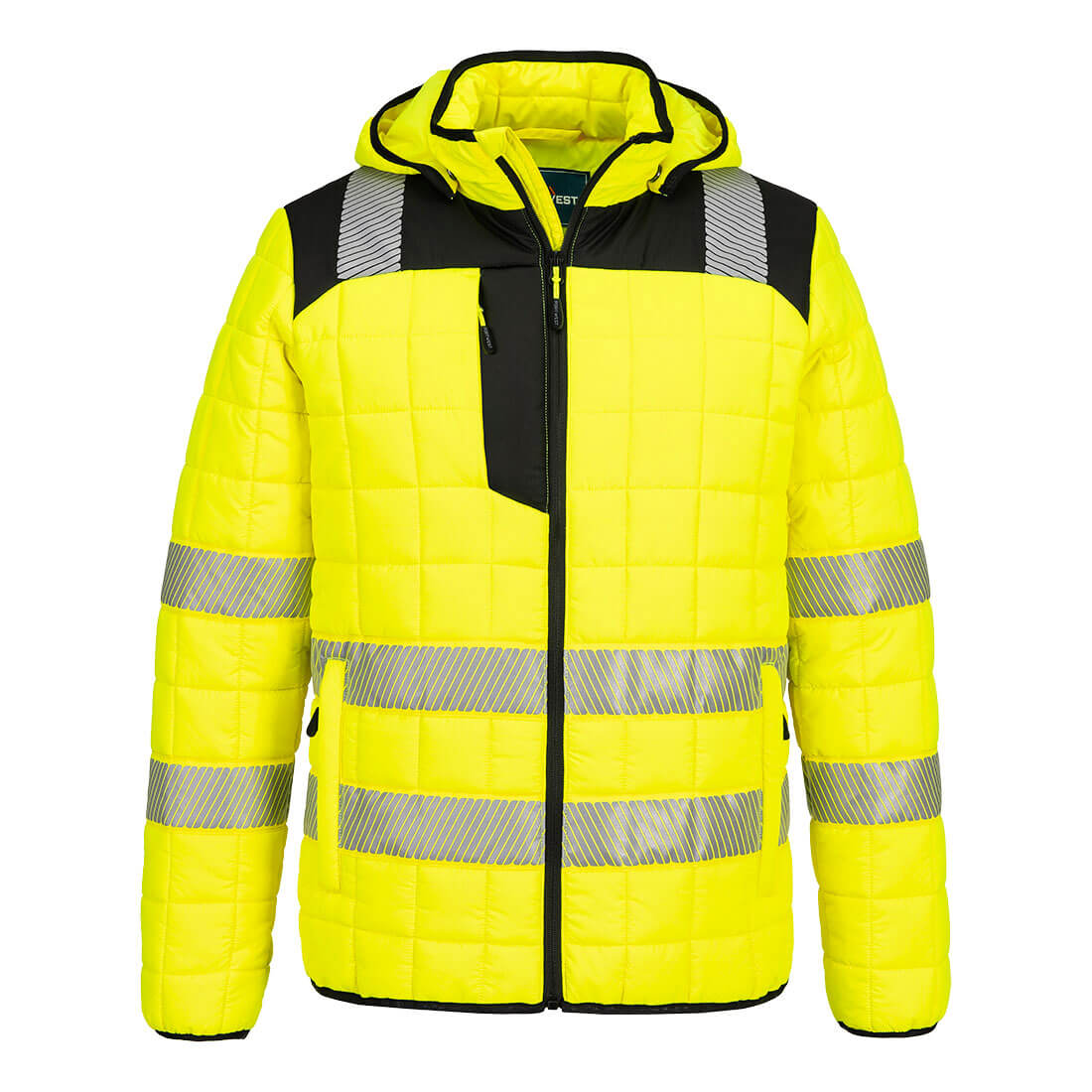 Portwest PW3 Hi-Vis Square Baffle Jacket T165