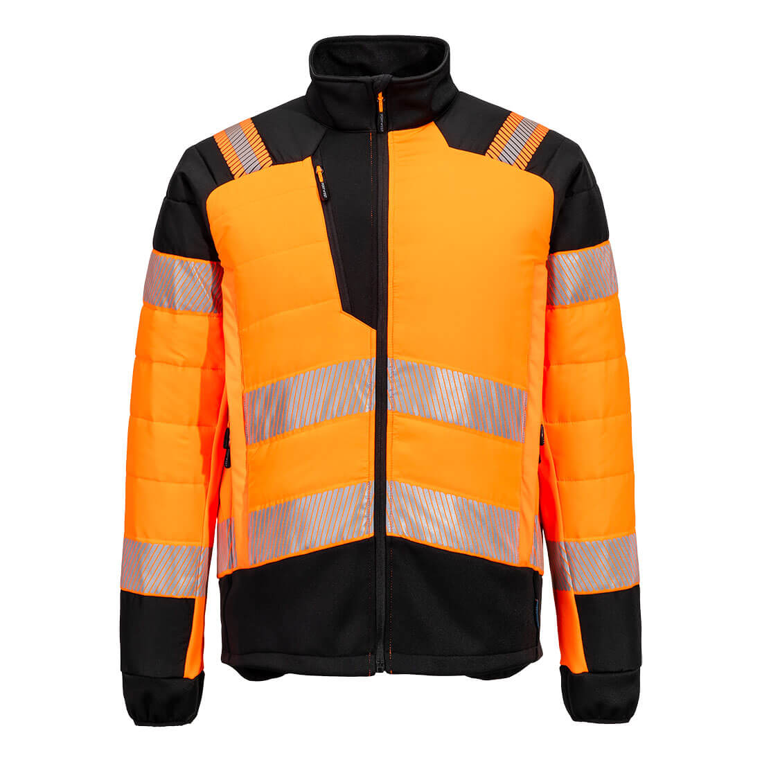 Portwest PW3 Hi-Vis Hybrid Baffle Jacket T170