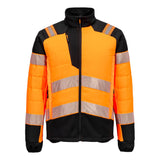 Portwest PW3 Hi-Vis Hybrid Baffle Jacket T170