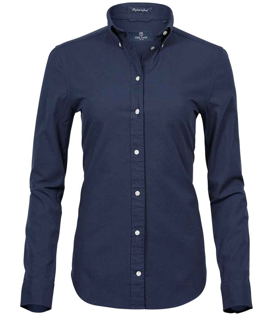 Tee Jays Ladies Perfect Long Sleeve Oxford Shirt T4001