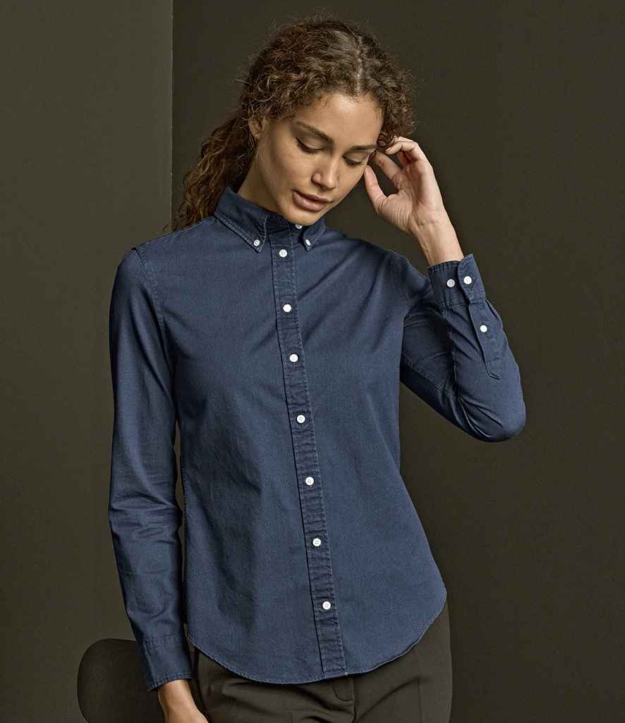 Tee Jays Ladies Long Sleeve Casual Twill Shirt T4003