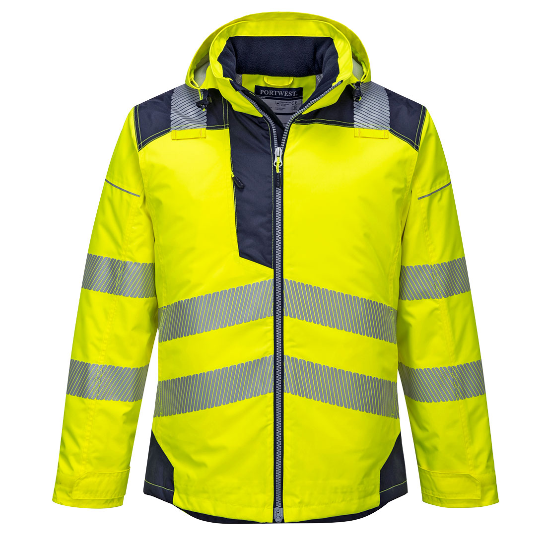 Portwest Hi-Vis Insulated Winter Jacket T400