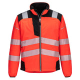 Portwest PW3 Hi-Vis Softshell Jacket T402