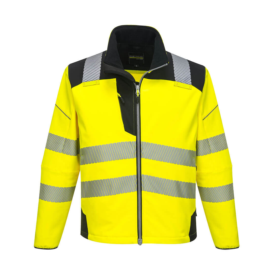 Portwest PW3 Hi-Vis Softshell Jacket T402