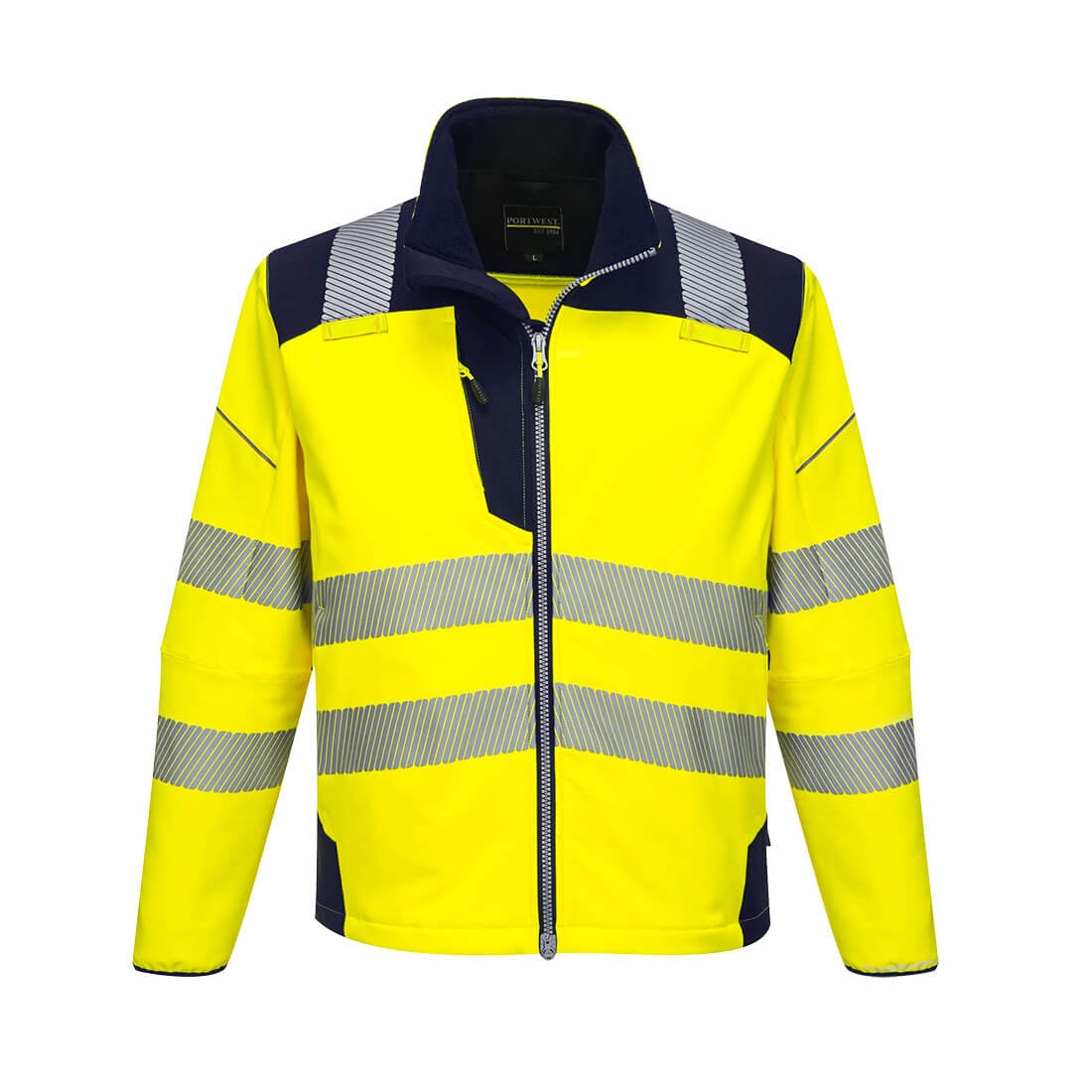 Portwest PW3 Hi-Vis Softshell Jacket T402