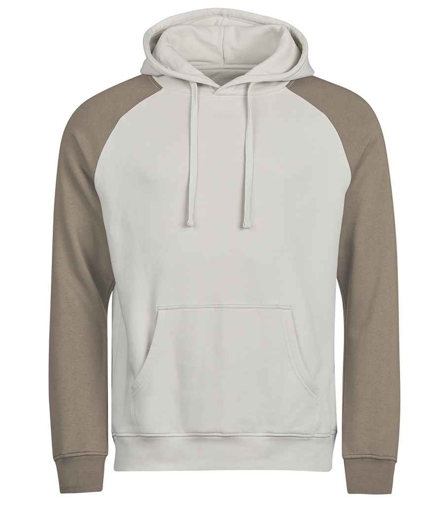 Tee Jays Unlabeled Two-Tone Hooded Sweatshirt T5156