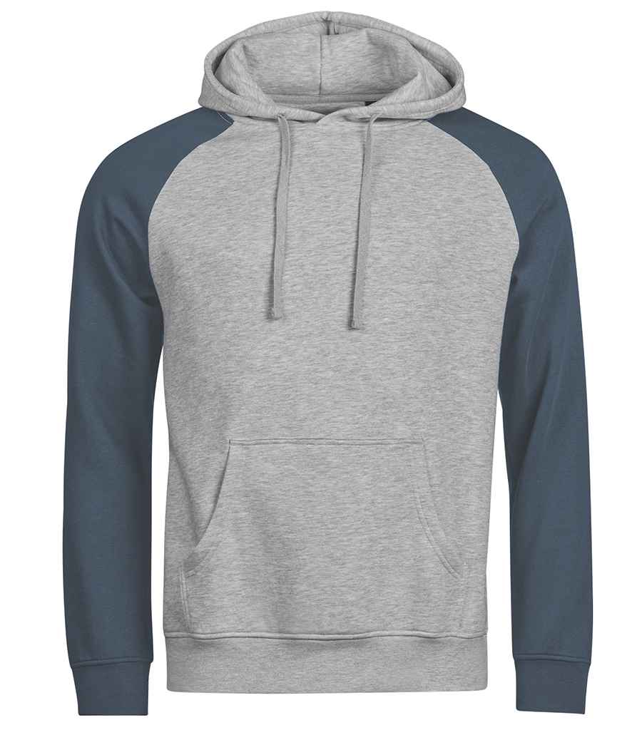 Tee Jays Unlabeled Two-Tone Hooded Sweatshirt T5156