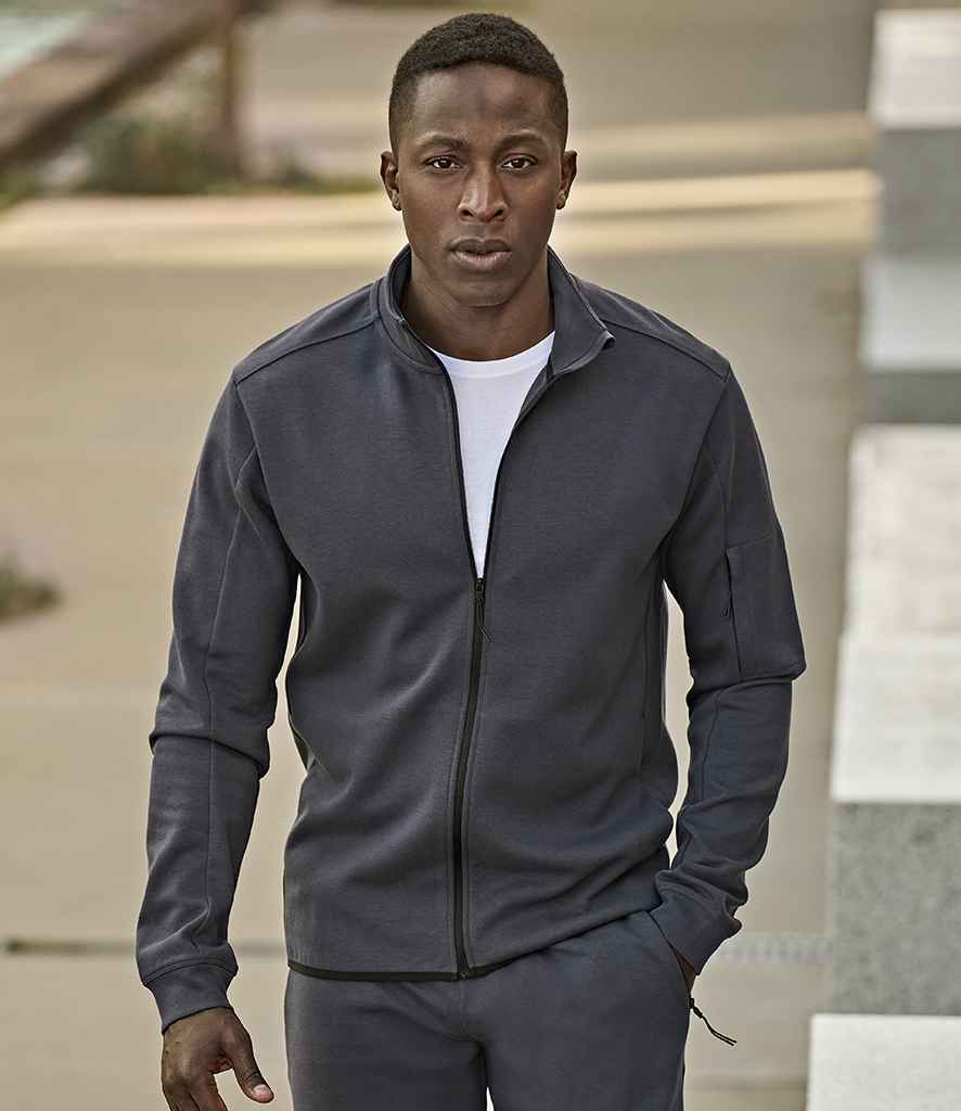 Tee Jays Athletic Full Zip Sweat Cardigan T5704
