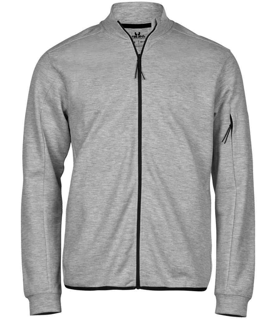 Tee Jays Athletic Full Zip Sweat Cardigan T5704