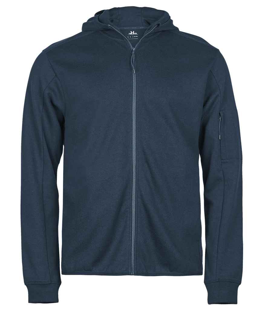Tee Jays Athletic Hooded Full Zip Sweat Jacket T5706