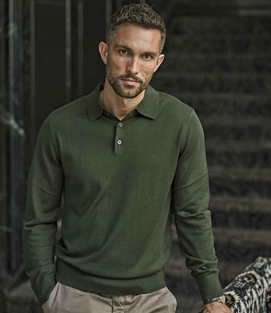 Tee Jays Knitted Polo Shirt T6002