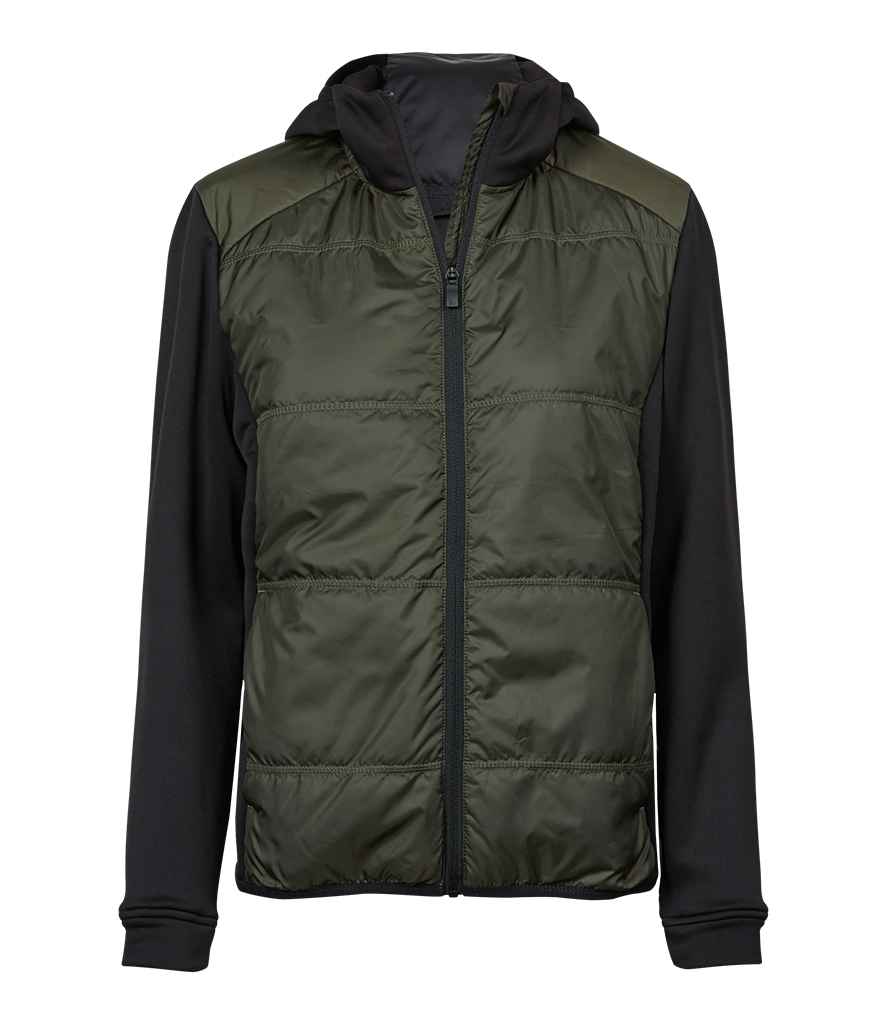 Tee Jays Ladies Hybrid-Stretch Hooded Jacket T9113