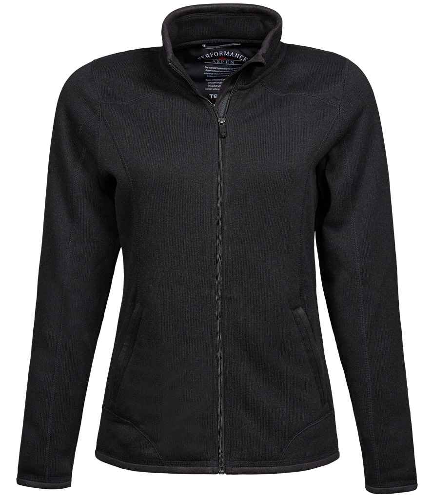 Tee Jays Ladies Knitted Outdoor Fleece Jacket T9616