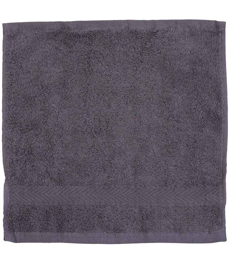 Towel City Luxury Face Cloth TC01 - front view
