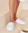 Towel City Waffle Mule Slippers TC66
