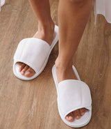 Towel City Open Toe Slippers TC67