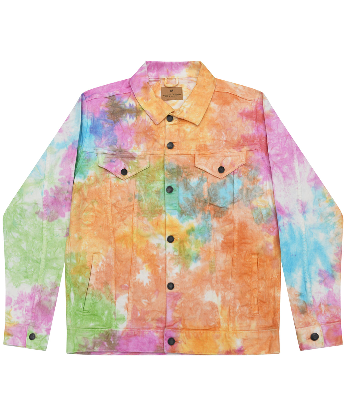 Colortone Tie-dye denim jacket TD32M