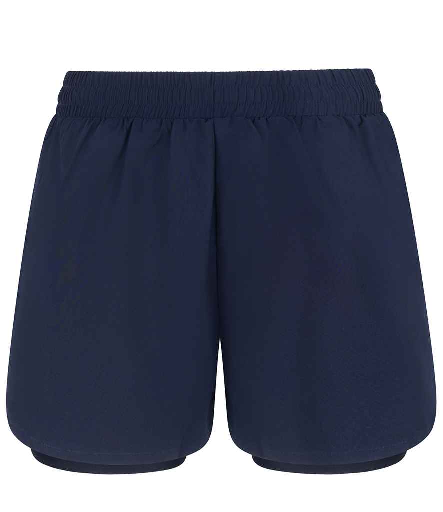 Tombo Ladies Double Layer Sports Shorts TL616