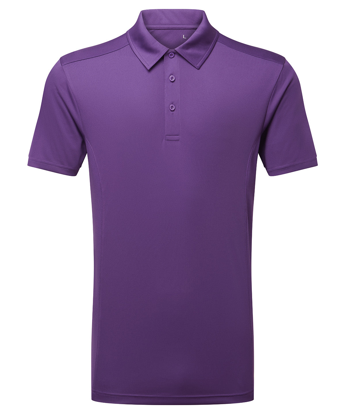 TriDri Men's TriDri panelled polo TR012 - front view