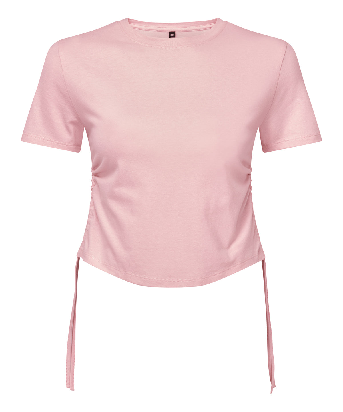 TriDri Women's TriDri ruched crop top TR069 - front view