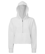TriDri Women's TriDri half zip hoodie TR077 - front view