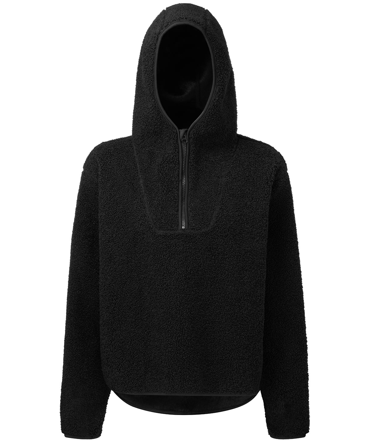 TriDri Women's TriDri sherpa ¼ zip hoodie TR089 - front view