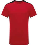 TriDri Kids TriDri contrast performance t-shirt TR09B - front view