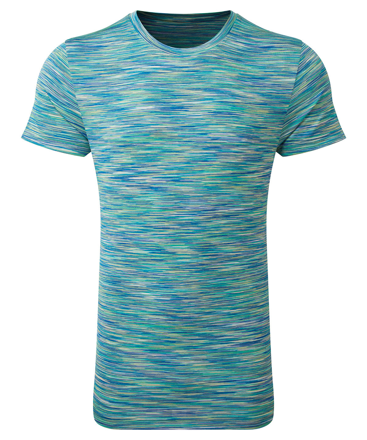 Tridri space dye performance t-shirt TR101 - front view
