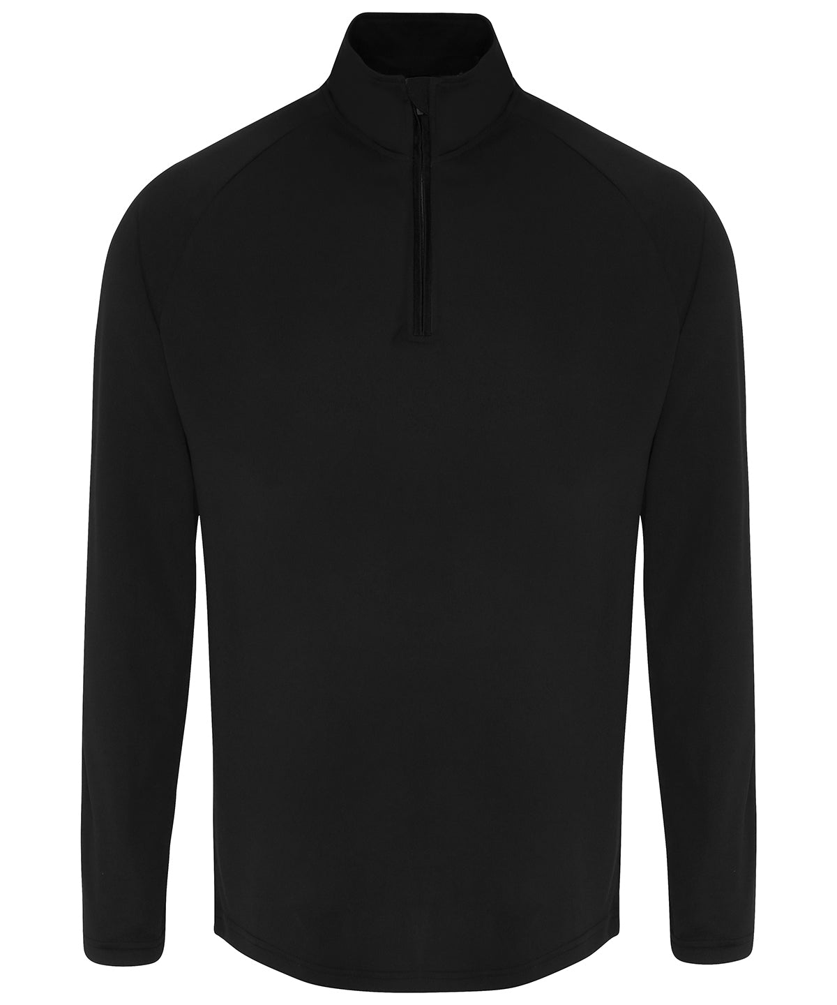 TriDri Men's TriDri long sleeve performance ¼ zip top TR110
