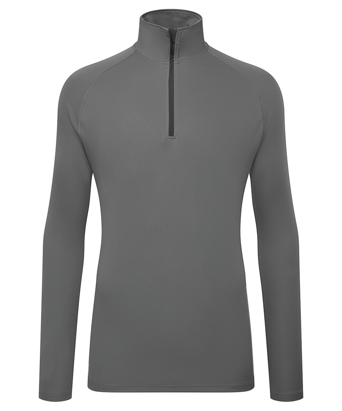 TriDri Men's TriDri long sleeve performance ¼ zip top TR110