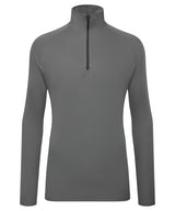 TriDri Men's TriDri long sleeve performance ¼ zip top TR110