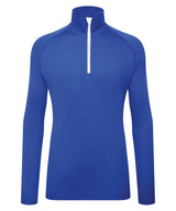 TriDri Men's TriDri long sleeve performance ¼ zip top TR110