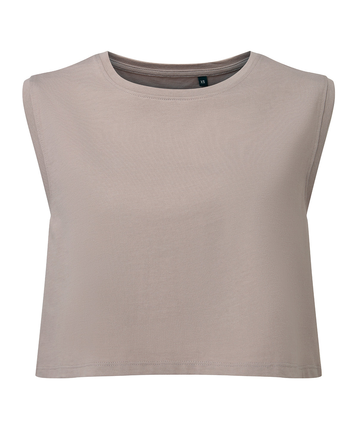 TriDri Women's TriDri organic crop tank TR119 - front view