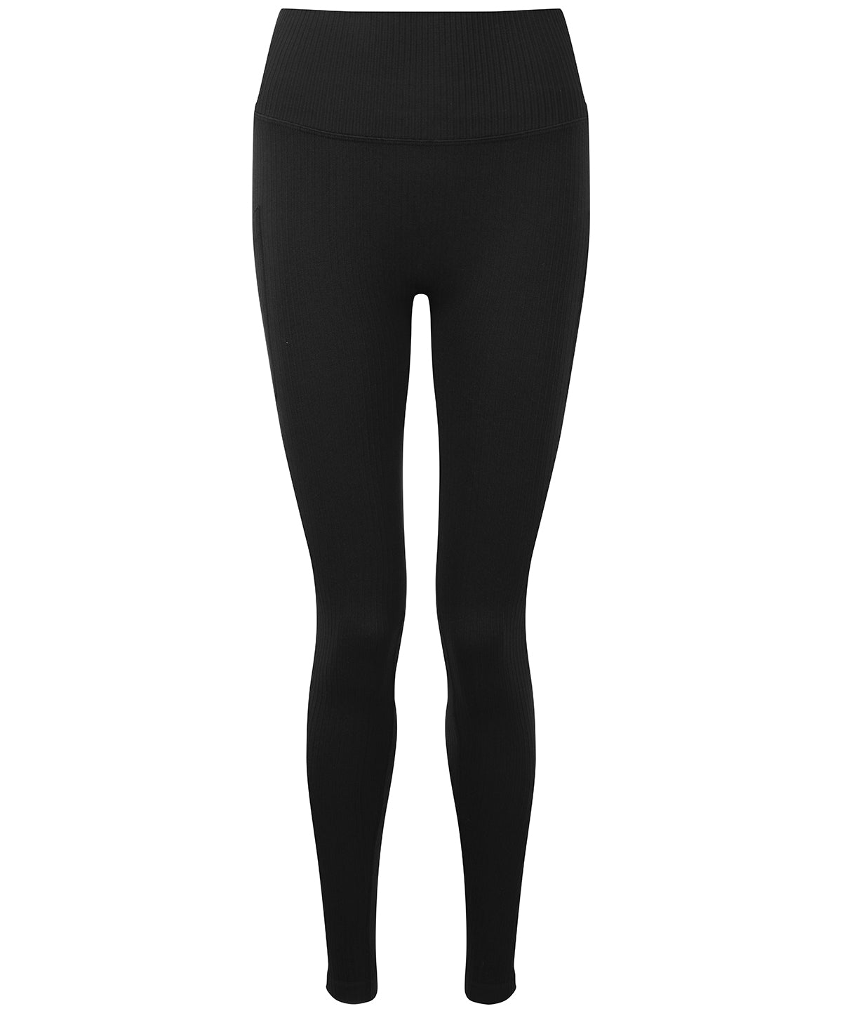 TriDri Women's TriDri ribbed seamless multi-sport leggings TR211 - front view