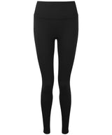 TriDri Women's TriDri ribbed seamless multi-sport leggings TR211 - front view