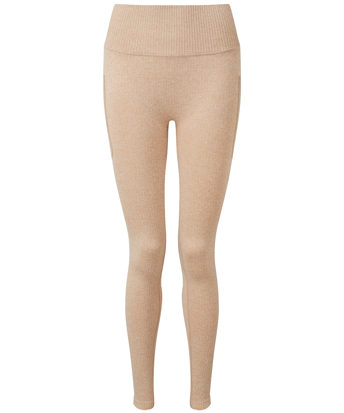 TriDri Women's TriDri ribbed seamless multi-sport leggings TR211 - front view