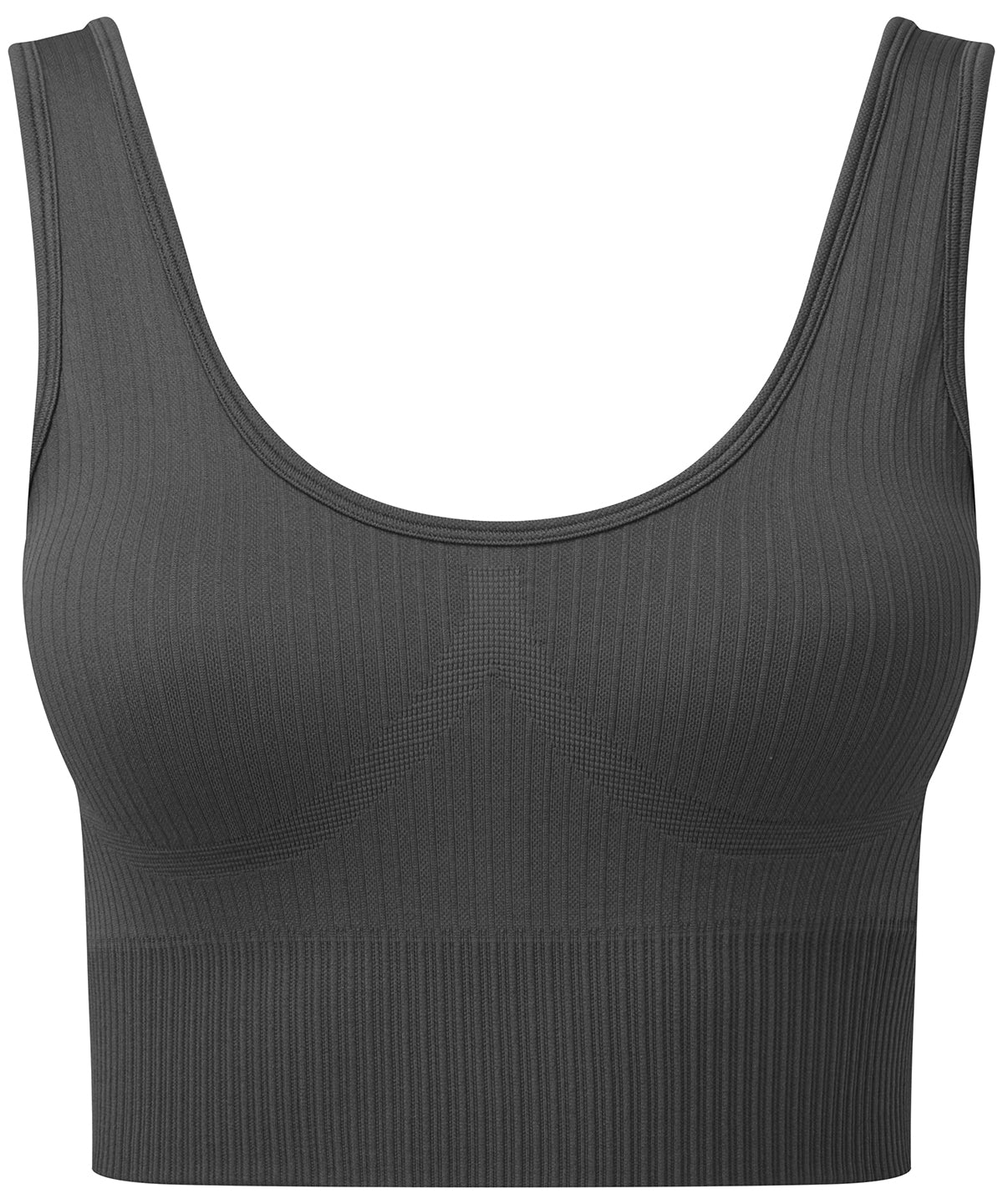 Tridri ribbed seamless multi-sport bra TR213 - front view